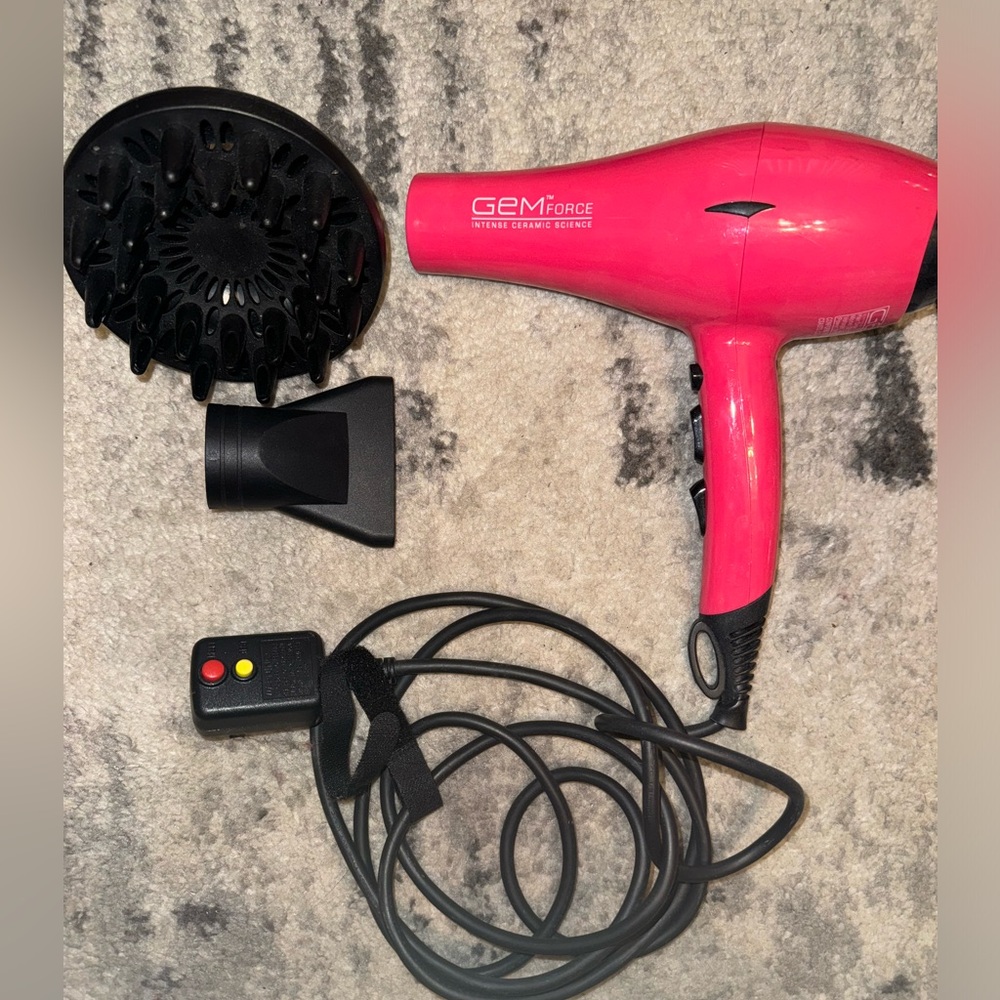 Gem Force Professional Ionic Ceramic  Hair Dryer